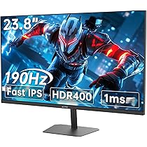 KTCモニター　24インチ IPS HDR400 180Hz KTC 24 Inch 180Hz/190Hz Gaming Monitor, FHD PC Computer Monitor